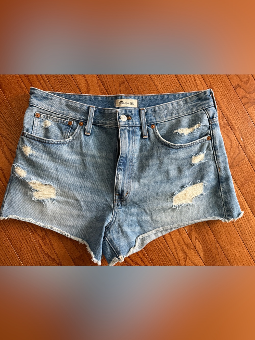 Madewell Relaxed Denim Shorts